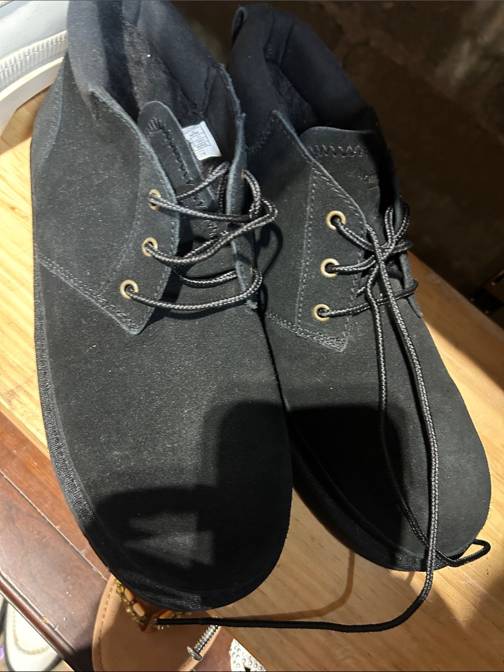 UGG Men’s Black Suede Chukka Boots